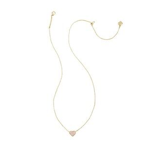 Kendra Scott Gold Heart Pendant Necklace